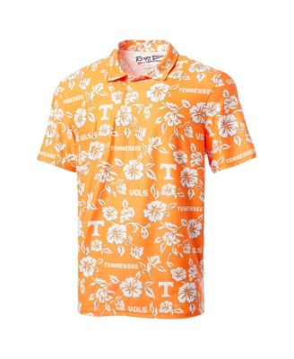 Рейн Спунер мужские оранжевые Теннесси Теннесси волонтеры производительность рубашка поло