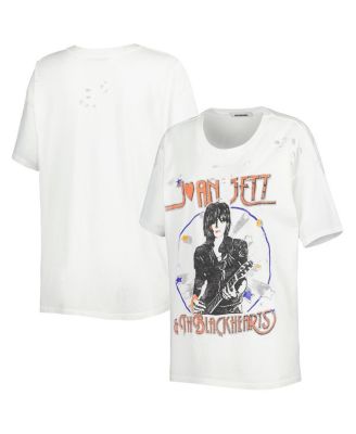 Daydreamer - Women's White Joan Jett Graphic T-Shirt