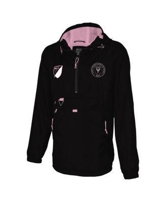 Мужская черная куртка с капюшоном на молнии Stadium Essentials Inter Miami CF Competite