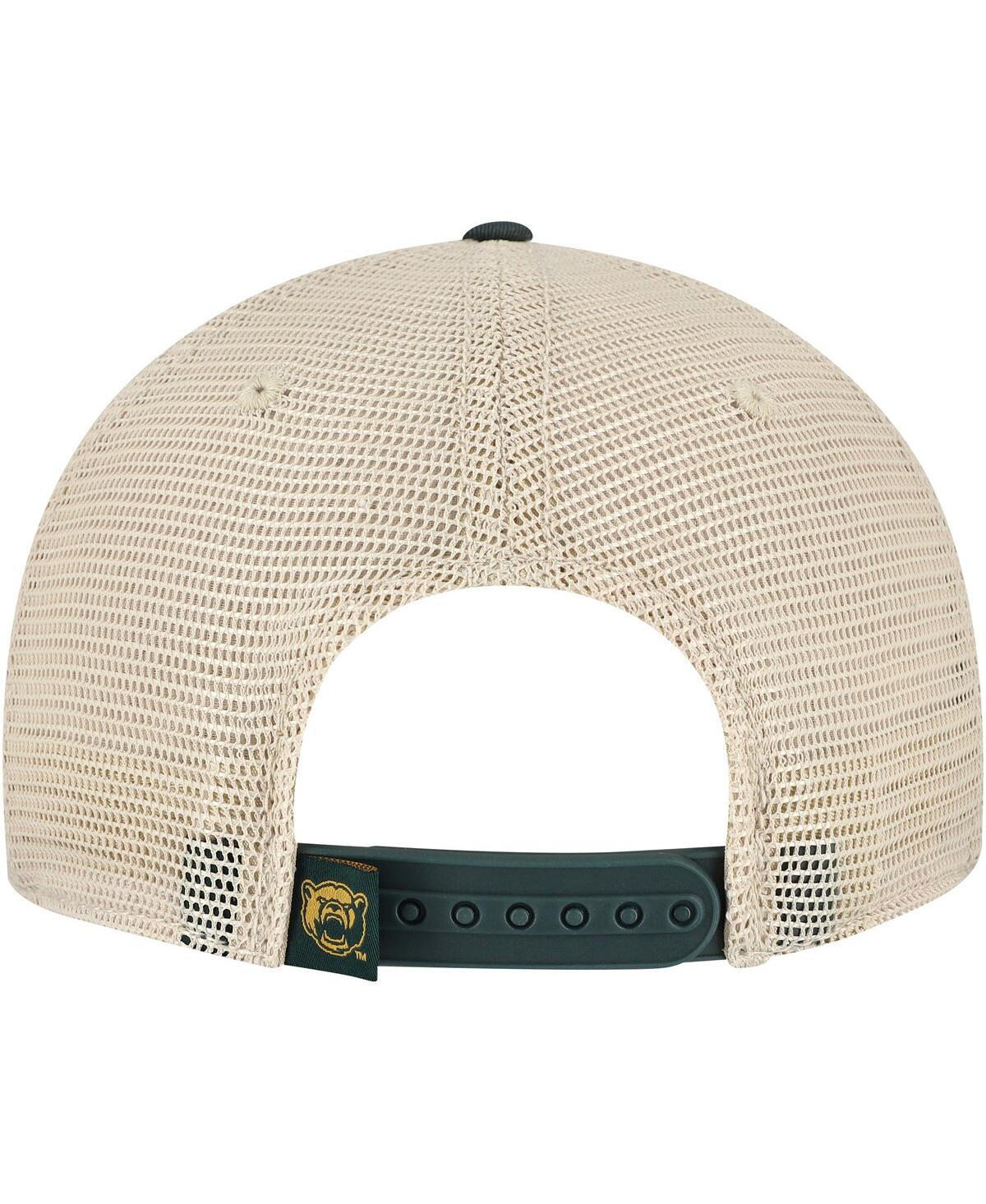 Top Of The World Men's Green/gold Baylor Bears Off Road Adjustable Trucker Hat