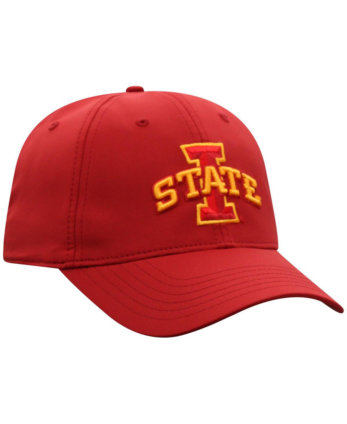 Top Of The World Men's Cardinal Iowa State Cyclones Trainer Adjustable Hat
