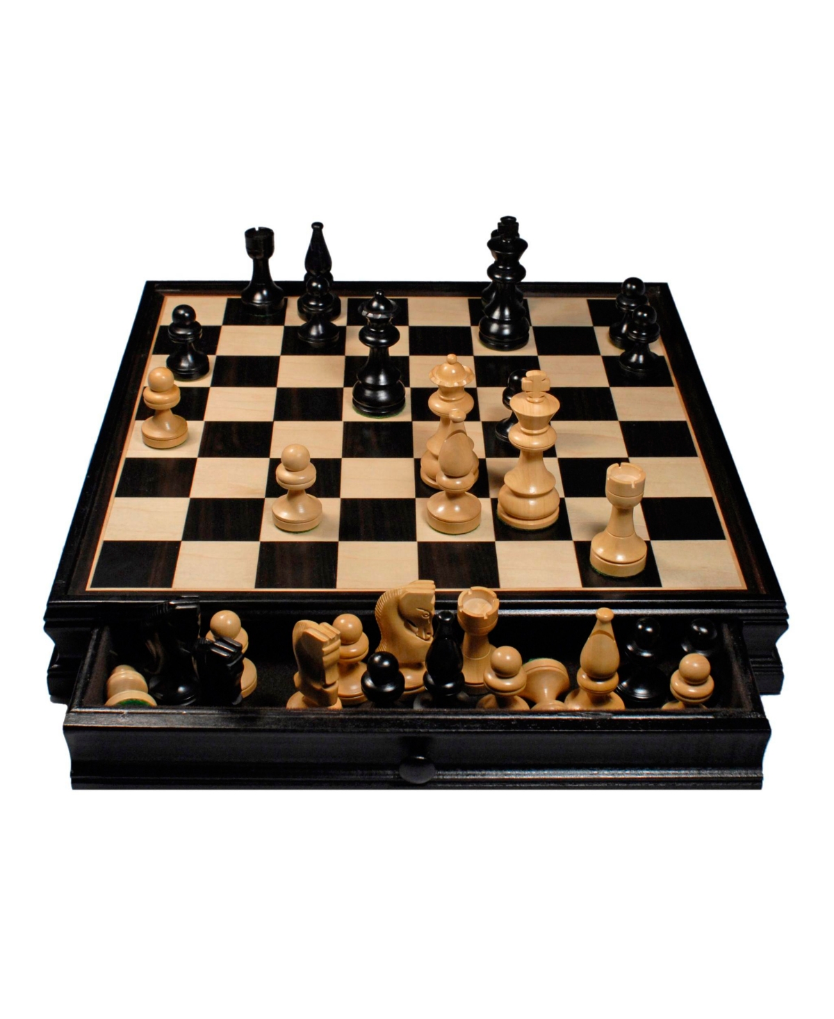We Games Russian Style Chess & Checkers Game Set