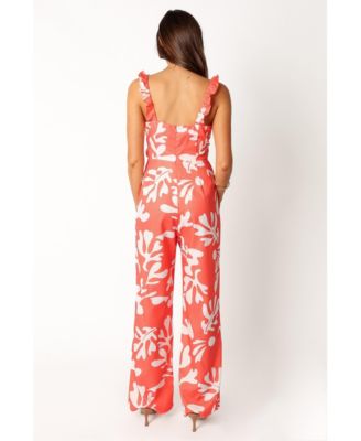 Женский комбинезон из Пэйтона с лепестками и щенком