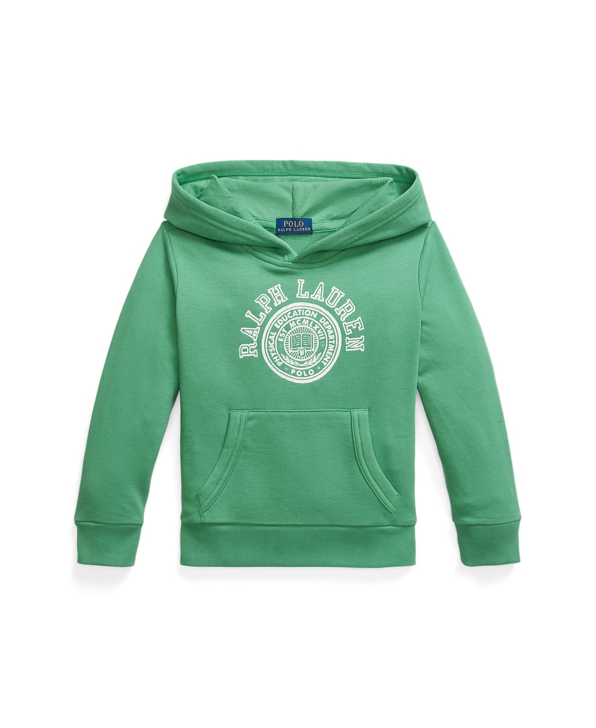 Polo Ralph Lauren Brand-print Kangaroo-pocket Cotton-blend Hoody