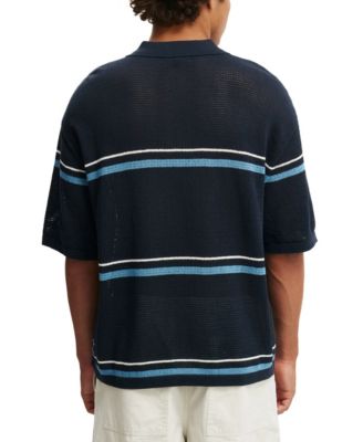 COTTON ON Mens Knitted Polo Shirt 9490₽