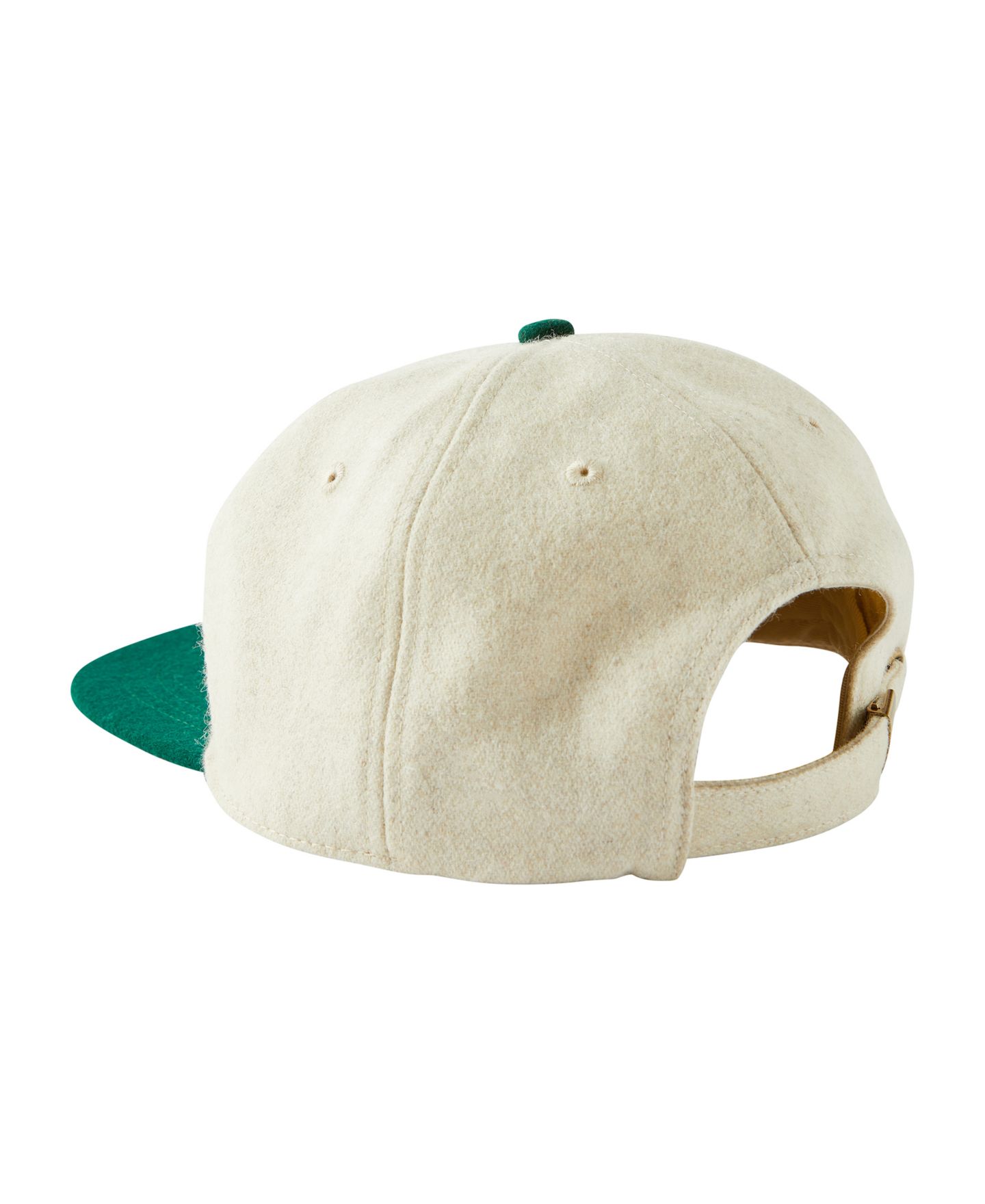 Мужская кепка COTTON ON 6 Panel Ball, цвет: Молочный / Зелёный — фото 2