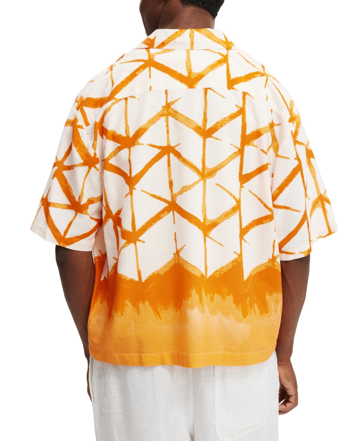 COTTON ON MEN'S CABANA SHORT SLEEVE SHIRT 
