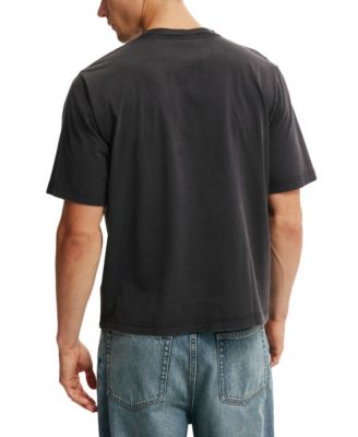 Мужская укороченная футболка New York с графическим принтом ИЗ ХЛОПКА НА подкладке