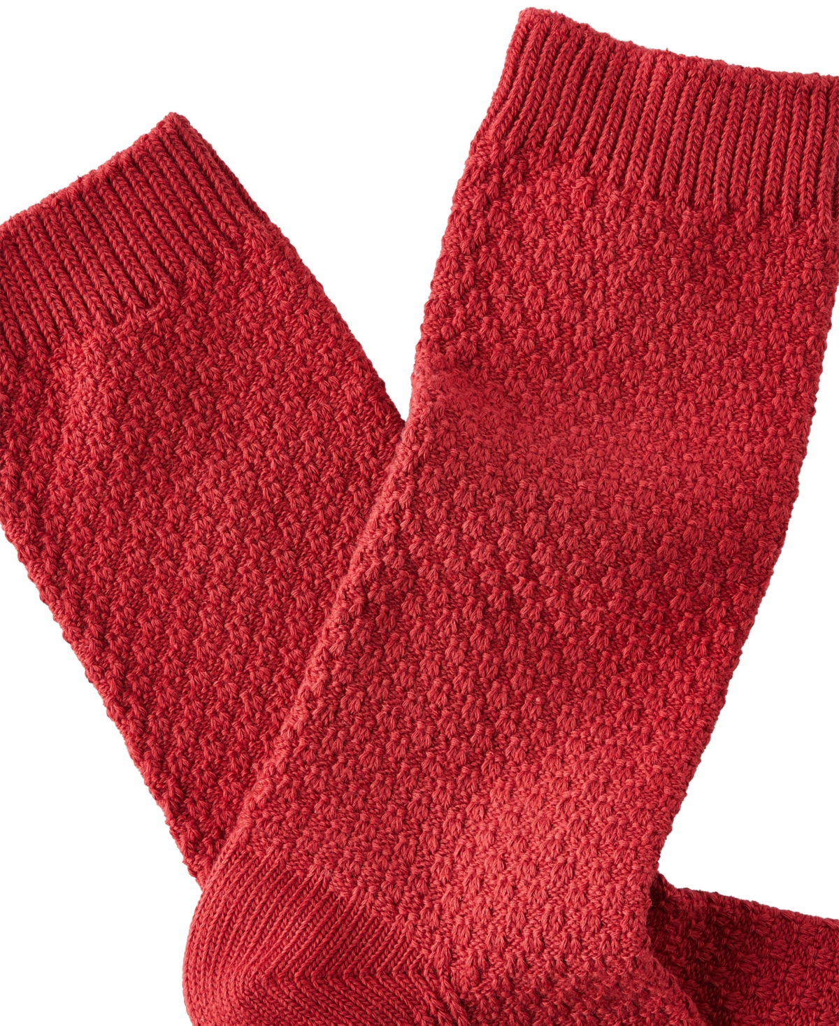 Cotton On Men's Waffle Socks In Red