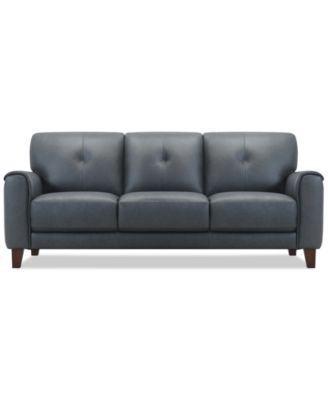 CLOSEOUT! Ashlinn 84" 3 Seat Leather Sofa