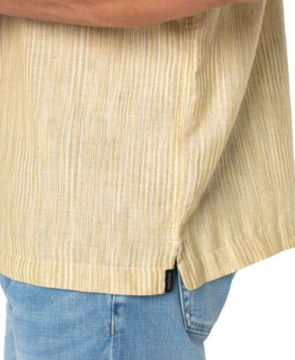 Мужская рубашка в полоску с фактурой из Ливерпуля и Лос-Анджелеса