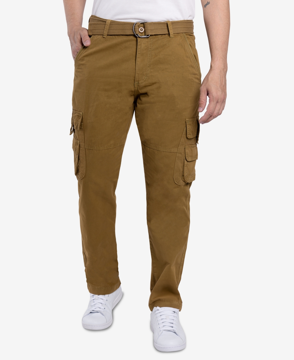 Men's Utility Cargo Pants - White
