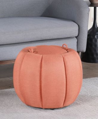 20" Designs4Comfort Daisy Storage Ottoman with Reversible Tray Lid