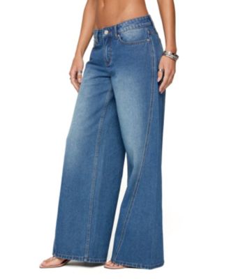 Женские мешковатые джинсы Linden с низкой посадкой от Edikted