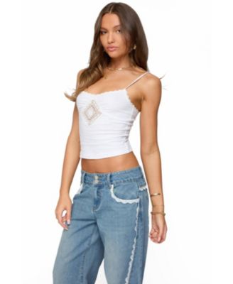 Женская майка Morena Lacey с принтом Edicted