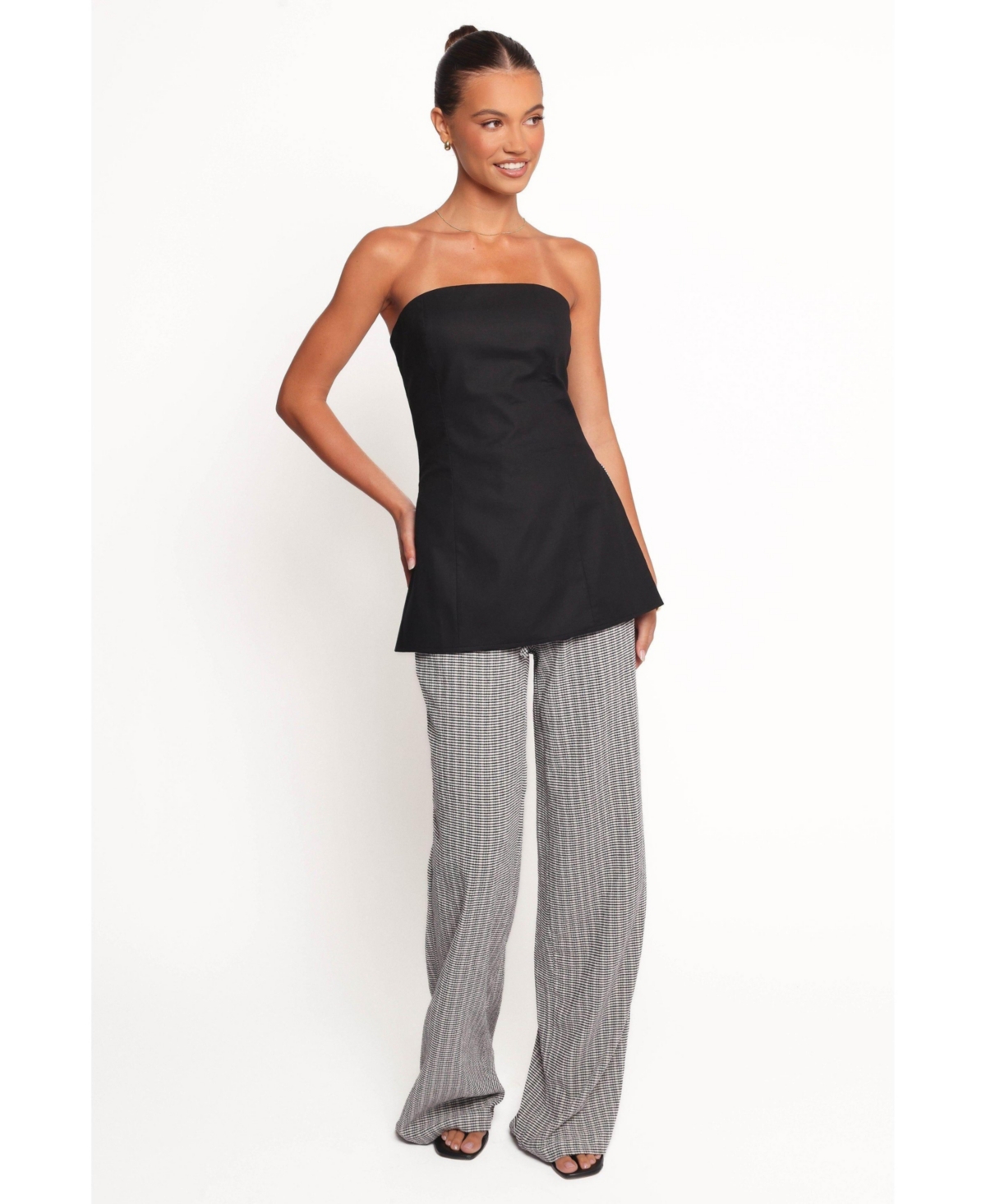 Women's Afton Pant - Black white
