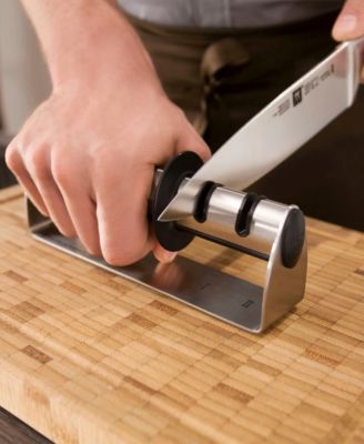 TWINSHARP Duo Stainless Steel Handheld Knife Sharpener