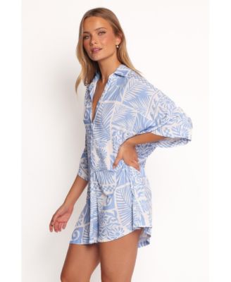 Женский комбинезон Ellisa с лепестками и щенком