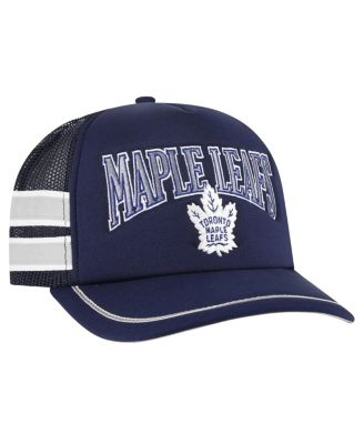 Брендовая мужская кепка-бейсболка дальнобойщика Toronto Maple Leaf в темно-синюю полоску 47-го года выпуска
