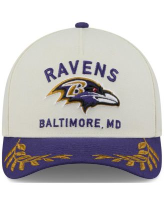 Мужская бейсболка New Era кремово-фиолетового цвета 