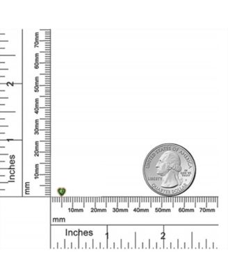 Tiny Cubic Zirconia Cartilage Ear Lobe Piercing Yellow 14K Gold CZ Halo Heart Stud Earring 1 Piece  Helix Daith Screw Back 4MM