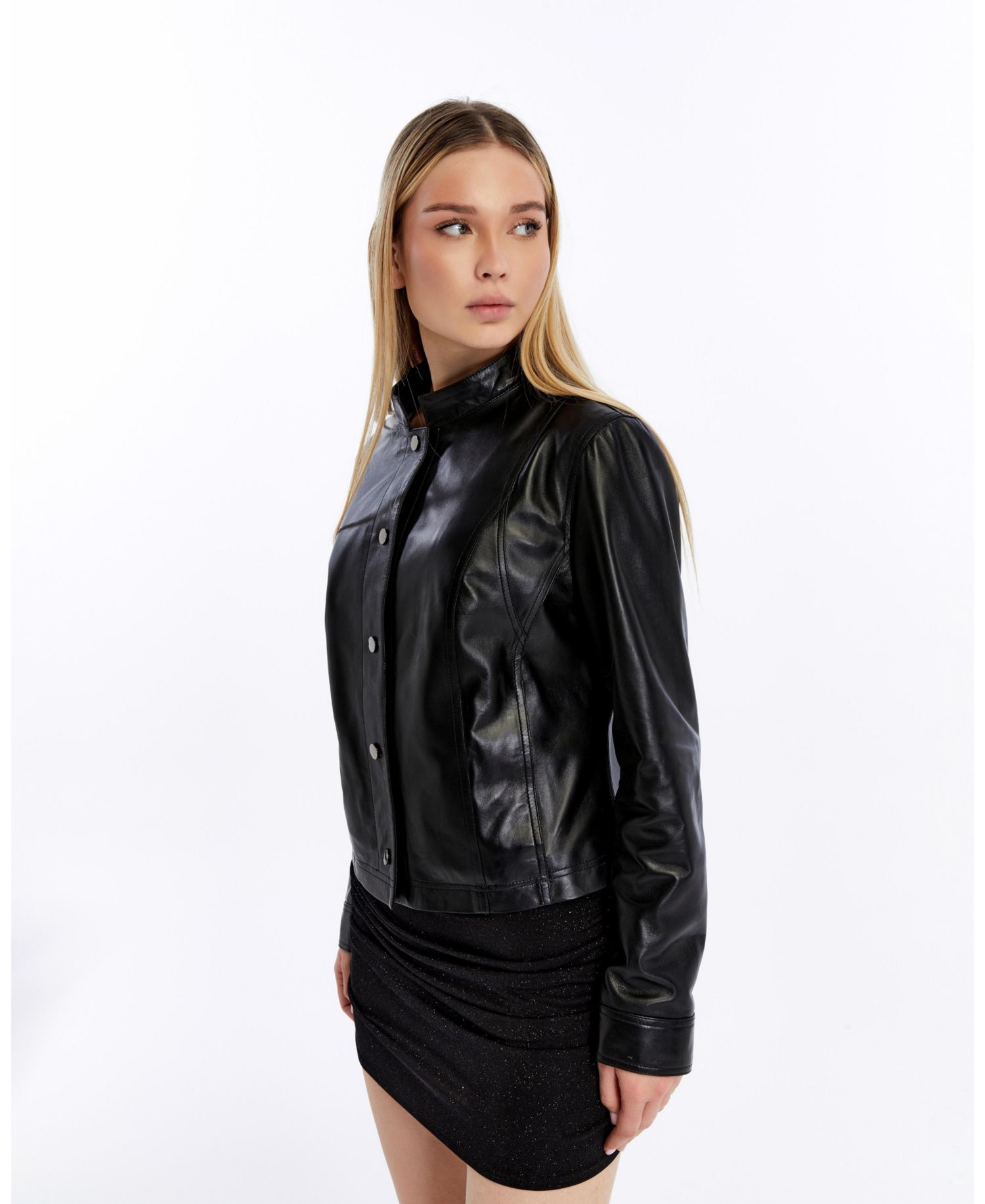 Women's Amelia Leather Jacket