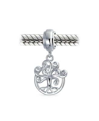 Блестящие ювелирные изделия Family Dreamer Tree of Life с подвесками-шармами из стерлингового серебра для браслета