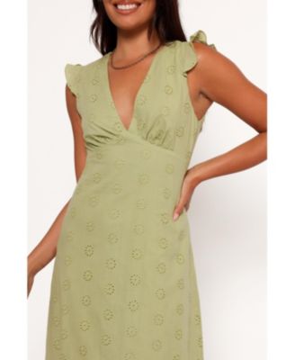 Women's Ensley Flutter Sleeve Maxi Dress