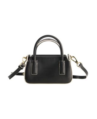 Structured Mini Tote - Black