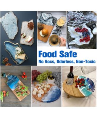 Crystal Clear Deep Pour Epoxy Resin Kit - 3/4 Gallon Self-Leveling Formula for River Tables, Live Edge & Wood Filler (2:1 Mix Ratio)