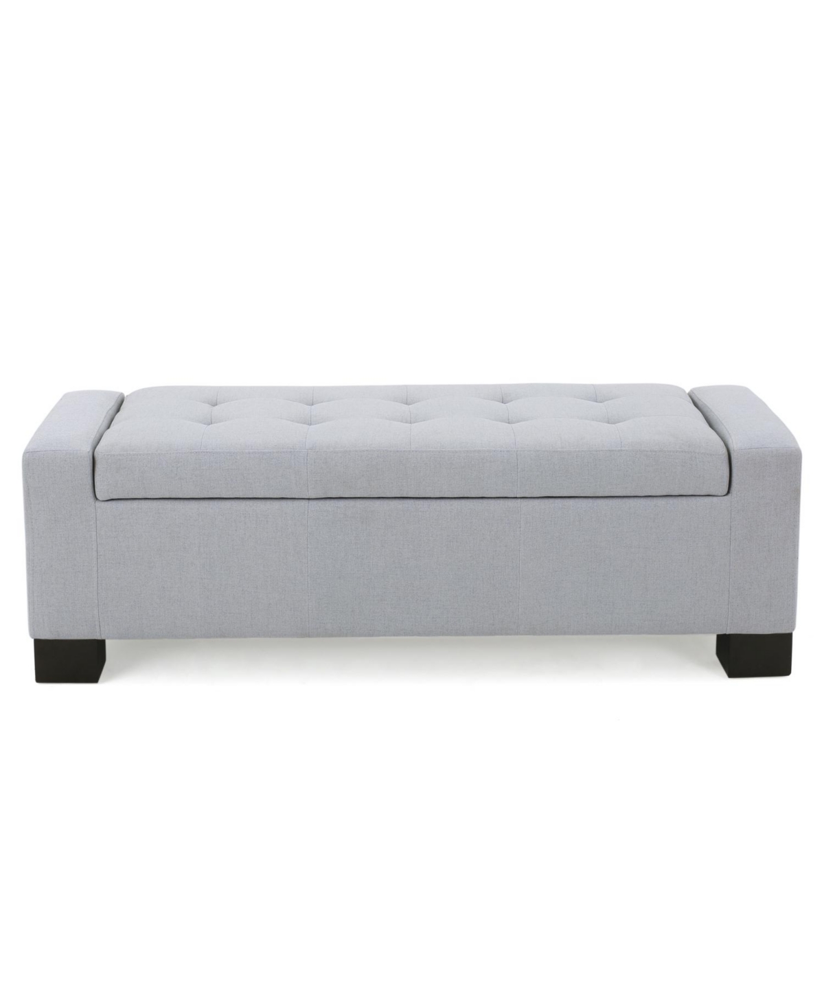 Streamdale Furniture Guernsey Contemporary Tufted Storage Ottoman