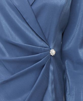 Petite 3/4-Sleeve Jersey Jacket