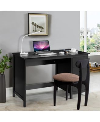 3-Drawer Home Office Study Computer Desk with Spacious Desktop