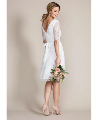 Women's Evie 3/4 Sleeve Knee Length Lace Dress