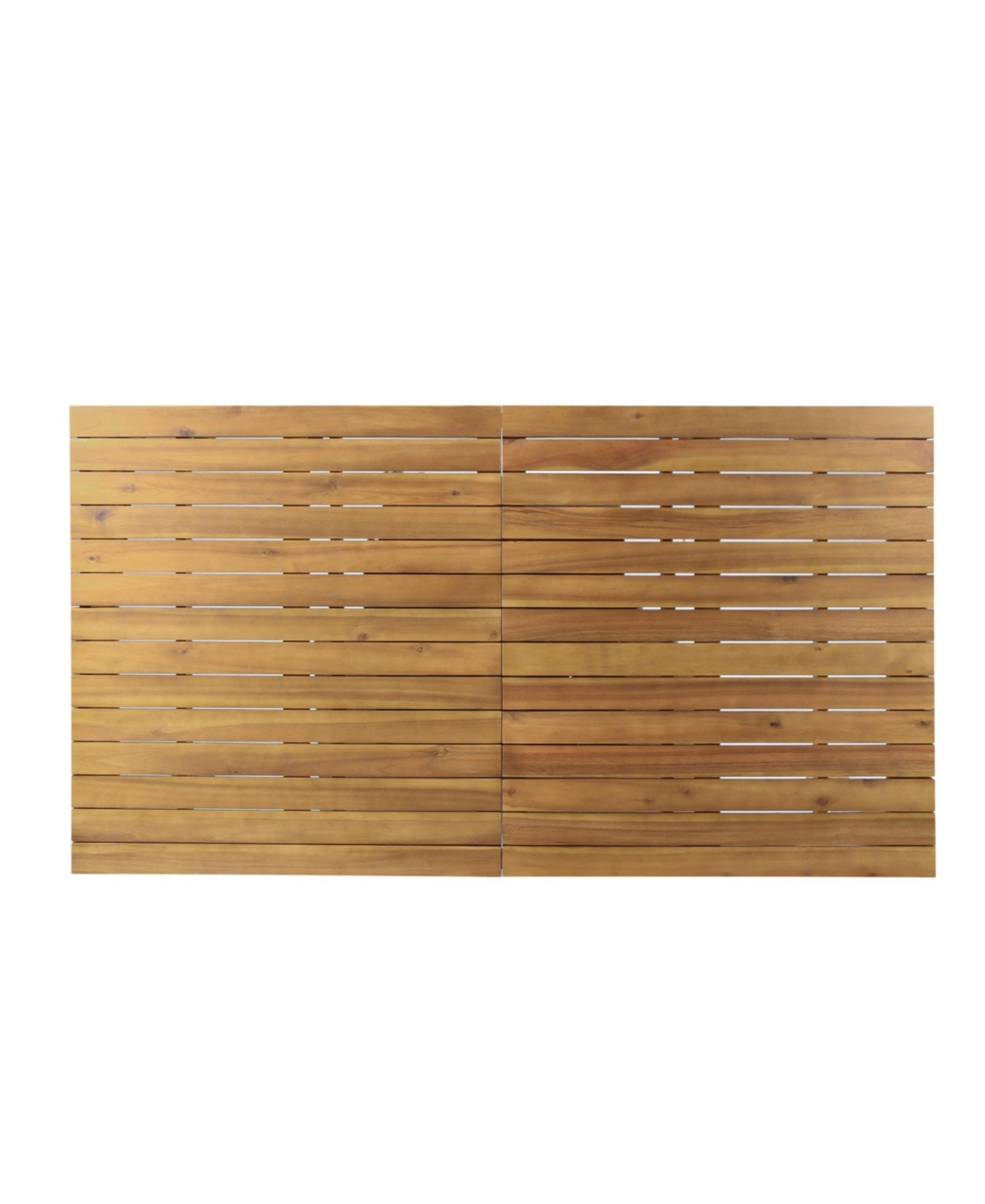 Streamdale Rustic Acacia Expandable Dining Table