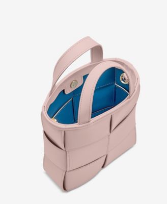 Chloe Handwoven Calfskin Leather Mini Shopper Bag