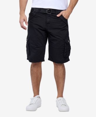 Men's Cargo Shorts Camo & Solid Colors 12.5" Inseam Knee Length Classic Fit Multi Pocket