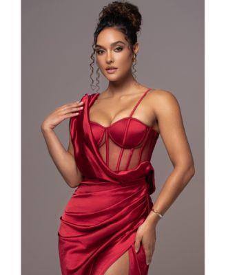 Women's Anastacia Drape Maxi Dress