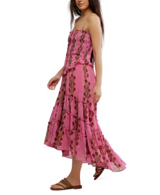 Women's Alejandra Sleeveless Smocked Midi