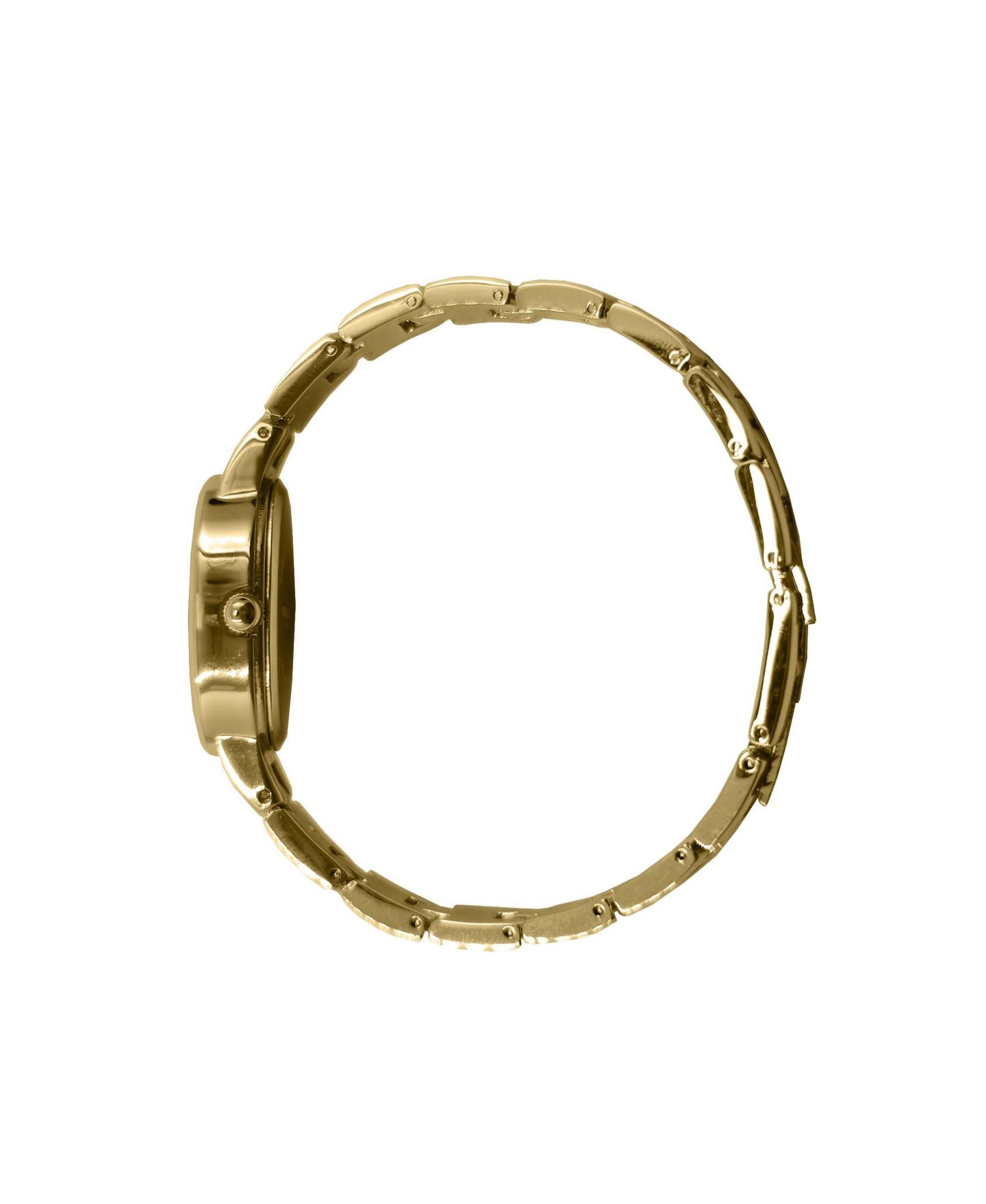 Женские часы Peugeot Gold 30x25mm Sun Moon Dial Link Bracelet Watch, цвет: Золотой — фото 4