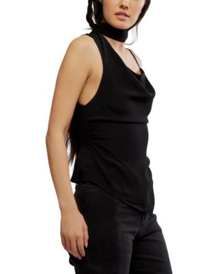 Women's True To You Asymmetric-Neck Tank Top