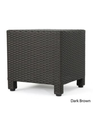 Wicker Cube Side Table - Outdoor Coffee Table