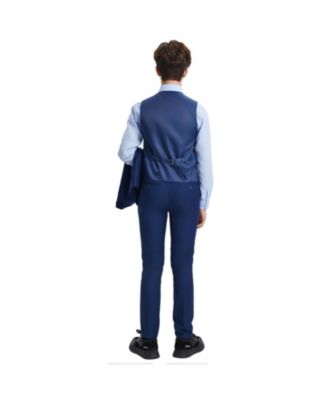 Little Boys Indigo 5 PC Suit