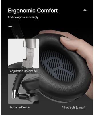 BW-HP5 True Wireless Noise-Cancelling Bluetooth Headphones