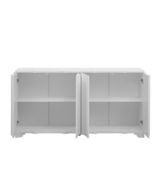 Linear Accent Sideboard - Pine Veneer