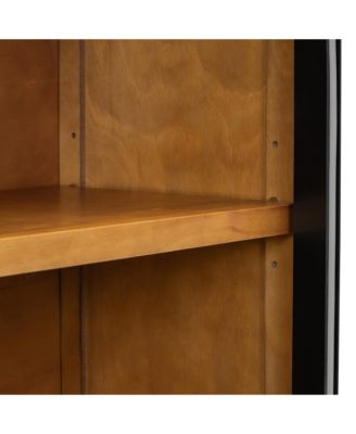 Arched Buffet Cabinet with Glass Doors & Storage