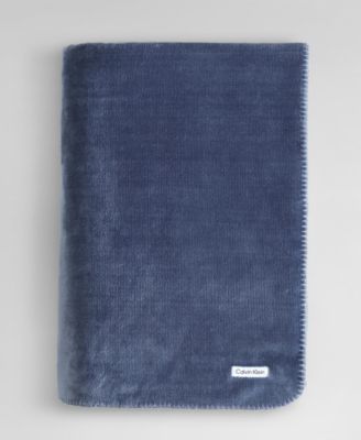 CLOSEOUT! Modern Solid Reversible Blanket, Twin