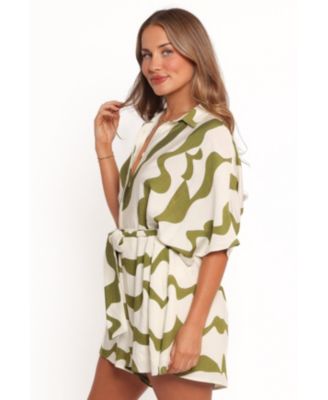 Женский комбинезон Sheily с завязками на талии в виде лепестков и щенка