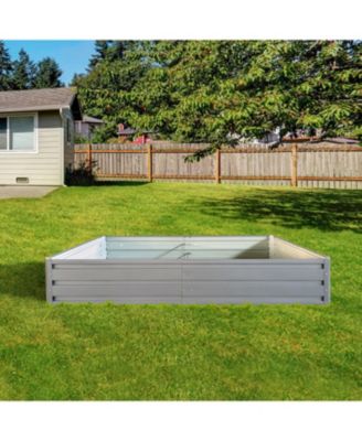6x3x1 ft Metal Raised Garden Bed - Easy Assembly & Durable
