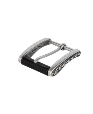 Мужская итальянская модель Trafalgar из цельной латуни толщиной 35 мм с черной роликовой пряжкой из оленьего рога Trafalgar